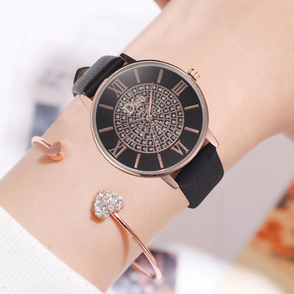 fashion pattern rome dial ladies watch trend dinner party fashion joker quartz watch fresh temperament students women's watches, Slivery;brown
fashion pattern rome dial ladies watch trend dinner party fashion joker quartz watch fresh temperament students women's watches, Slivery;brown