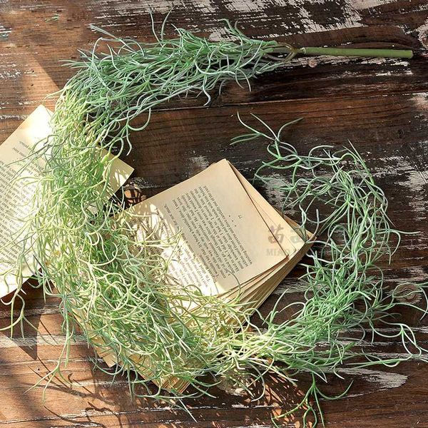 100cm/39.37inch long green plastic artificial plants wall hanging vine fake leaves succulents fringe rattan for garland decor
100cm/39.37inch long green plastic artificial plants wall hanging vine fake leaves succulents fringe rattan for garland decor