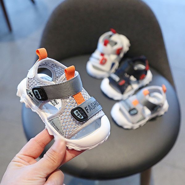 baby boys girls sandals 2020 summer infant toddler shoes soft bottom non-slip anti-collision sandals kids children beach shoes t200703, Black;red
baby boys girls sandals 2020 summer infant toddler shoes soft bottom non-slip anti-collision sandals kids children beach shoes t200703, Black;red