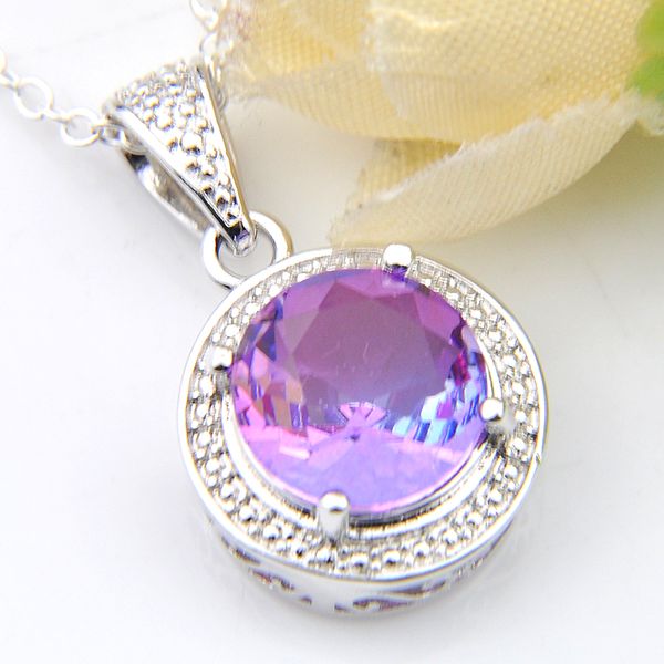 luckyshine fashion pendant bi colored tourmaline gems vintage 925 silver women pendant necklace 10*10 mm with chain ing
luckyshine fashion pendant bi colored tourmaline gems vintage 925 silver women pendant necklace 10*10 mm with chain ing