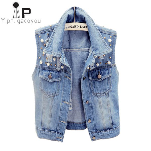 women's vests vintage autumn denim vest women 2021 design beading ladies jeans big size korean sleeveless short coat waistcoat, Black;white
women's vests vintage autumn denim vest women 2021 design beading ladies jeans big size korean sleeveless short coat waistcoat, Black;white