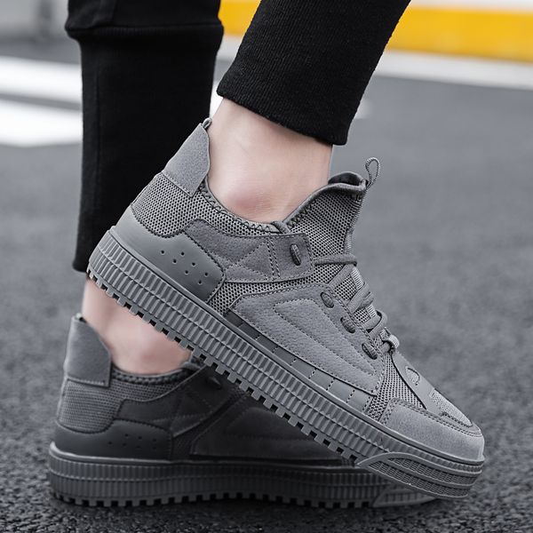 2019 leader show men's fashion casual shoes high sneaker new men shoes non-slip walking shoe zapatillas #f91, Black
2019 leader show men's fashion casual shoes high sneaker new men shoes non-slip walking shoe zapatillas #f91, Black
