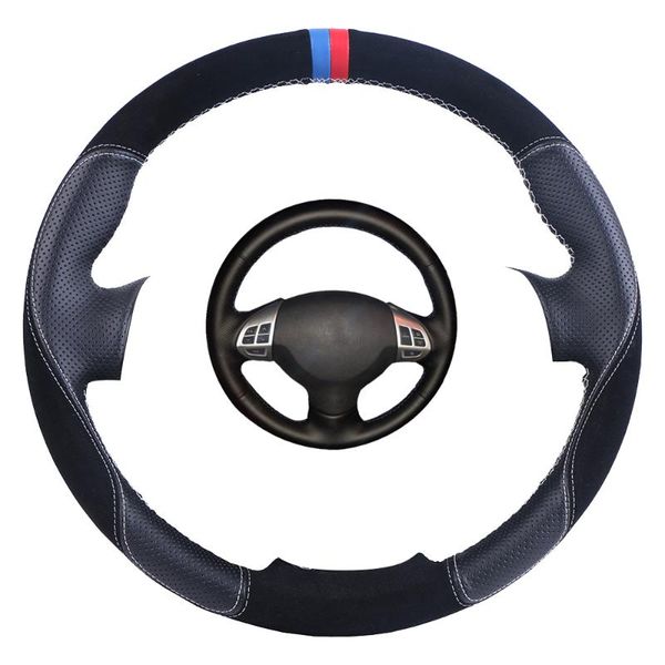 suede leather car steering wheel cover for mitsubishi lancer ex10 lancer x outlander asx colt pajero sport/custom steering wrap
suede leather car steering wheel cover for mitsubishi lancer ex10 lancer x outlander asx colt pajero sport/custom steering wrap