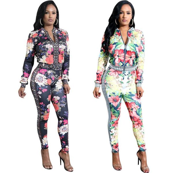 floral print leisure suit women spring autumn two piece set long sleeve zipper jacket +long pant sweat suit women tracksuits harajuku, Gray
floral print leisure suit women spring autumn two piece set long sleeve zipper jacket +long pant sweat suit women tracksuits harajuku, Gray