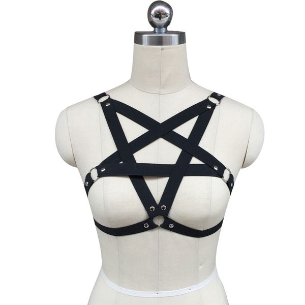 spedizione gratuita. caged imbracatura bra bondage lingerie black gothic club erotico rebel harness pentagram harness, Black;white
spedizione gratuita. caged imbracatura bra bondage lingerie black gothic club erotico rebel harness pentagram harness, Black;white