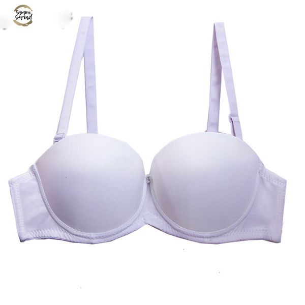 ab push up bralette women bra 1/2 cup sell thickening gathered a strapless seamless brassiere padded underwear, Red;black
ab push up bralette women bra 1/2 cup sell thickening gathered a strapless seamless brassiere padded underwear, Red;black