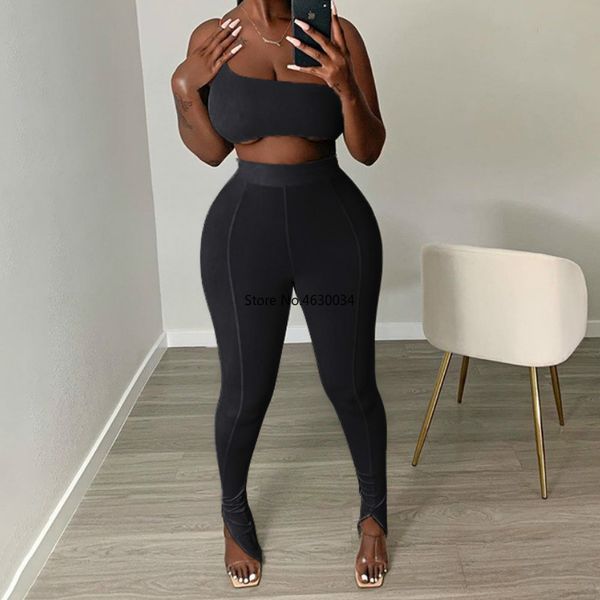 off shoulder camisoles+leggings two piece set active wear fashion casual fitness tracksuit outfits, White
off shoulder camisoles+leggings two piece set active wear fashion casual fitness tracksuit outfits, White
