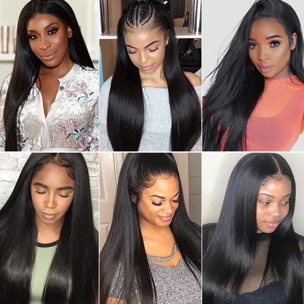 13x4 straight lace front human hair wigs for black women 150% density brazilian wigs pre plucked nature hairline nature color, Black;brown
13x4 straight lace front human hair wigs for black women 150% density brazilian wigs pre plucked nature hairline nature color, Black;brown