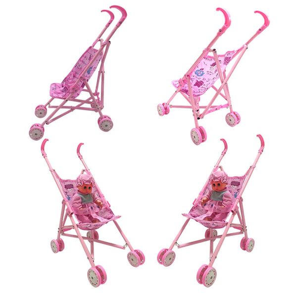 trolley doll child stroller toy baby stroller folding iron doll with doll girl pretend to play toy joint activities
trolley doll child stroller toy baby stroller folding iron doll with doll girl pretend to play toy joint activities