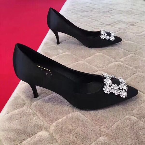 deisigner weddingshoes glittery shoes women pointed toe high heels studded strappy slingback stilettos leather sandals pumps, Black
deisigner weddingshoes glittery shoes women pointed toe high heels studded strappy slingback stilettos leather sandals pumps, Black