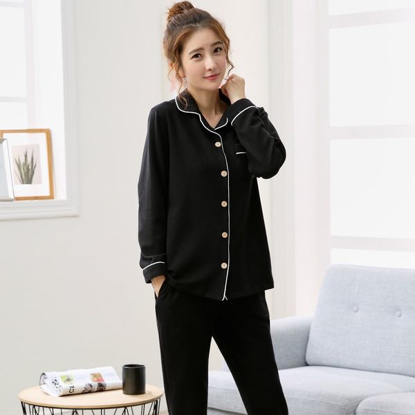 autumn winter 2018 long sleeve pajamas for women strrewear plus size sleepwear 2 pcs kawaii women pijama korean casual homewear, Blue;gray
autumn winter 2018 long sleeve pajamas for women strrewear plus size sleepwear 2 pcs kawaii women pijama korean casual homewear, Blue;gray