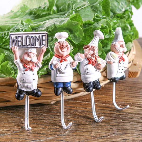 1 pcs kitchen cartoon chef style resin power cord storage rack wall hanger cloth towel hooks sticky seamless paste tight holder
1 pcs kitchen cartoon chef style resin power cord storage rack wall hanger cloth towel hooks sticky seamless paste tight holder