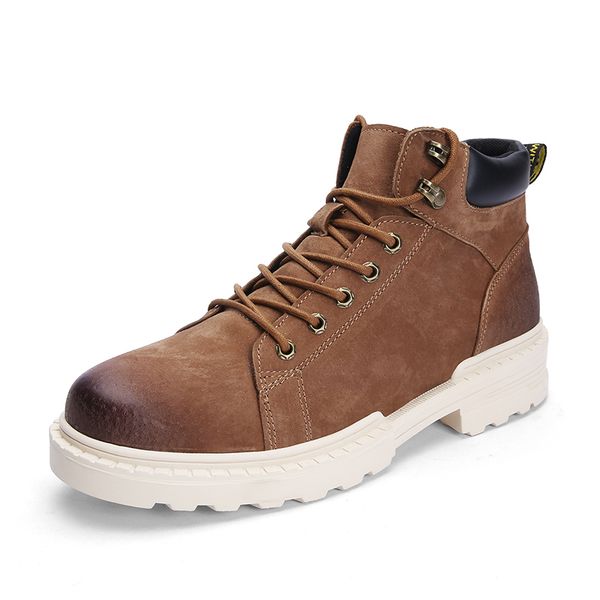 winter new military leather boots for men combat autumn and winter classic snow boots men's british high shoes *a056, Black
winter new military leather boots for men combat autumn and winter classic snow boots men's british high shoes *a056, Black
