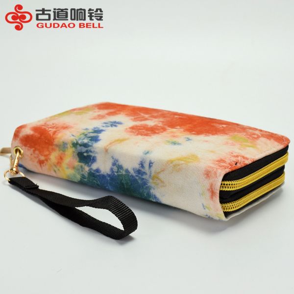 2018 new printing pattern change purse hit color zipper wallet women tie-dyed cloth take portable small clutch, Red;black
2018 new printing pattern change purse hit color zipper wallet women tie-dyed cloth take portable small clutch, Red;black