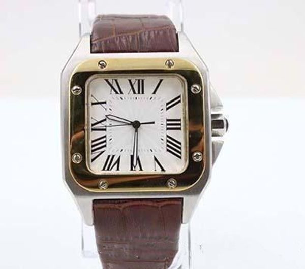 quality white roman dial brown rubber belt mens womens stainless pointer fashion wrist watcher leather quality watch, Slivery;brown
quality white roman dial brown rubber belt mens womens stainless pointer fashion wrist watcher leather quality watch, Slivery;brown