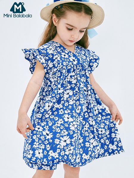 minibalabala girls floral dress 2019 summer high waist loose princess dress korean children cotton fashion dresses for children, Red;yellow
minibalabala girls floral dress 2019 summer high waist loose princess dress korean children cotton fashion dresses for children, Red;yellow