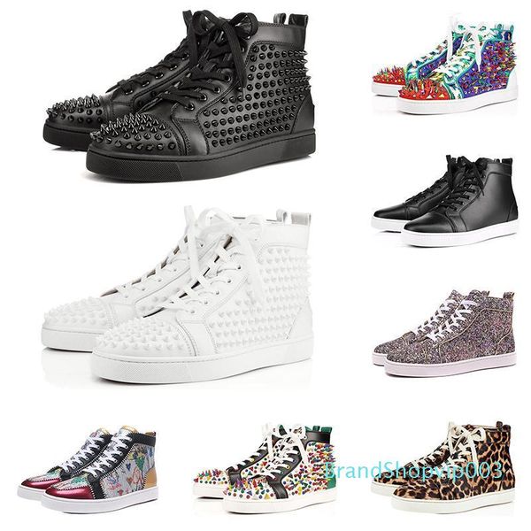 designer fashion luxury red bottom studded spikes flats shoes for men women glitter party lovers genuine leather casual sneakers, Black
designer fashion luxury red bottom studded spikes flats shoes for men women glitter party lovers genuine leather casual sneakers, Black