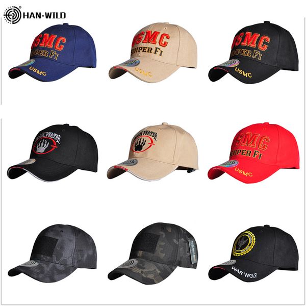 han wild 16 style baseball caps hiking caps embroidered tactical hats breathable camping cap snapback hat tactical cap, Black;white
han wild 16 style baseball caps hiking caps embroidered tactical hats breathable camping cap snapback hat tactical cap, Black;white
