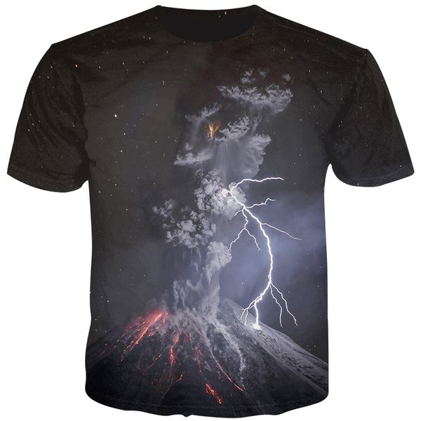 cloudstyle volcano printed male 3d t-shirt short sleeves o-neck tee shirt hip hop streetwear 2019 new design casual t shirt, White;black
cloudstyle volcano printed male 3d t-shirt short sleeves o-neck tee shirt hip hop streetwear 2019 new design casual t shirt, White;black