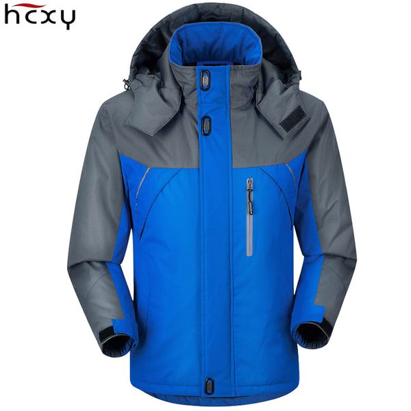 hcxy 2019 men's hooded winter jackets hardshell windproof waterproof standing collar moutain wear warm coats clothing with fur, Black;brown
hcxy 2019 men's hooded winter jackets hardshell windproof waterproof standing collar moutain wear warm coats clothing with fur, Black;brown