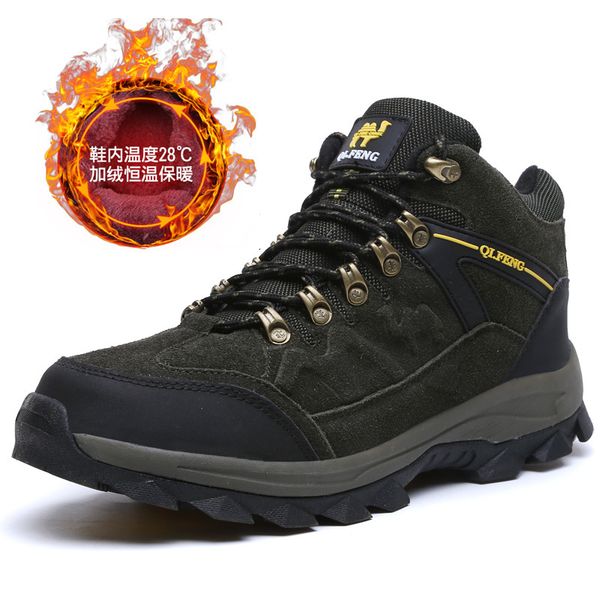 men boots winter with fur 2019 warm snow boots men winter shoes footwear fashion rubber ankle shoes 39-44, Black
men boots winter with fur 2019 warm snow boots men winter shoes footwear fashion rubber ankle shoes 39-44, Black