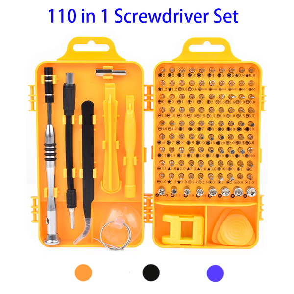110 in 1 screwdriver set precision multifunctional hand tool set mobile phone digital electronic products repair tools kit
110 in 1 screwdriver set precision multifunctional hand tool set mobile phone digital electronic products repair tools kit