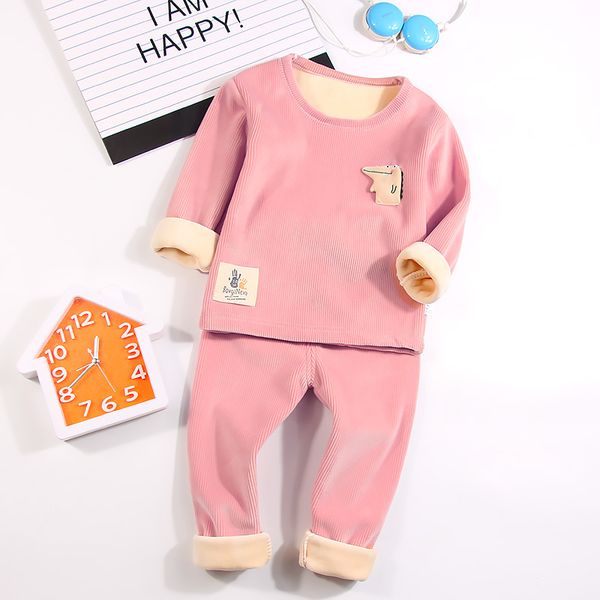 children's thermal underwear set boys and girls corduroy plus velvet winter thick quilted girls autumn clothes long pants baby p, Blue;red
children's thermal underwear set boys and girls corduroy plus velvet winter thick quilted girls autumn clothes long pants baby p, Blue;red