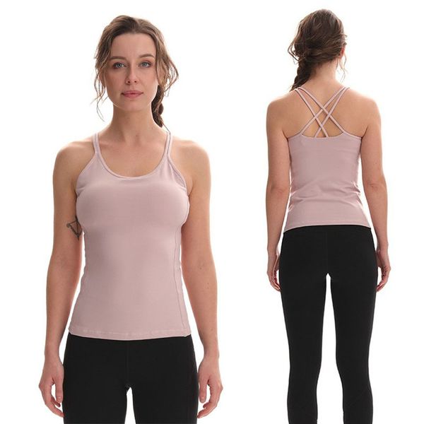 cross back yoga women shockproof sport vest padded yoga shirt sleeveless workout fitness shirt gym underwear crop, White;red
cross back yoga women shockproof sport vest padded yoga shirt sleeveless workout fitness shirt gym underwear crop, White;red