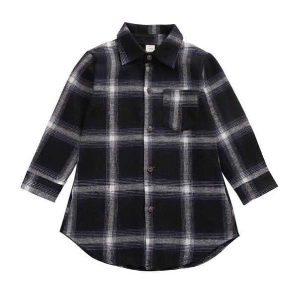 brand 1-7y baby kid boy girl clothes black plaid shirt checked button down shirt long sleeve blouse button autumn outfit, White;black
brand 1-7y baby kid boy girl clothes black plaid shirt checked button down shirt long sleeve blouse button autumn outfit, White;black