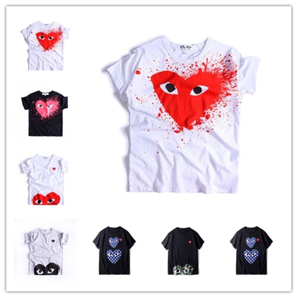 brand 19ss new plays commedes cdg garcons with upside down red heart t-shirt designers t shirt commes man woman summer tee size s-xl, Black;blue
brand 19ss new plays commedes cdg garcons with upside down red heart t-shirt designers t shirt commes man woman summer tee size s-xl, Black;blue