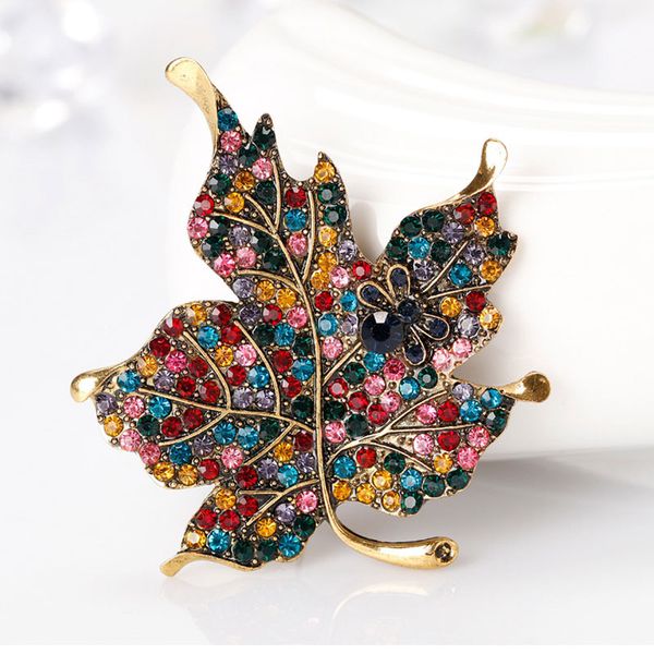 new elegant crystal brooches maple leaf women pins clothes shirts decor christmas jewelry gifts ing, Gray
new elegant crystal brooches maple leaf women pins clothes shirts decor christmas jewelry gifts ing, Gray