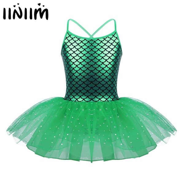 kids girls glitter mermaid costume spaghetti shoulder straps scales pattern printed ballet dance gymnastics leotard tutu dress, Black;red
kids girls glitter mermaid costume spaghetti shoulder straps scales pattern printed ballet dance gymnastics leotard tutu dress, Black;red