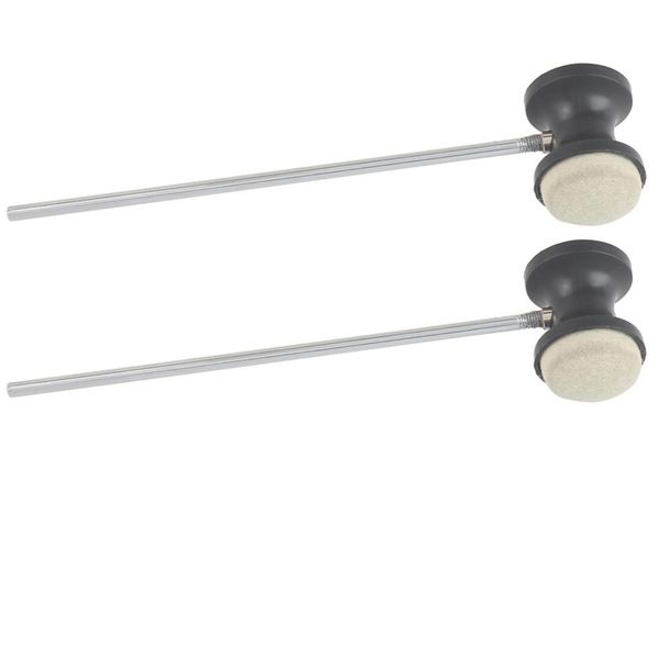2 pieces bass drum pedal beater mattet with hammer head percussion instrument replacement parts
2 pieces bass drum pedal beater mattet with hammer head percussion instrument replacement parts