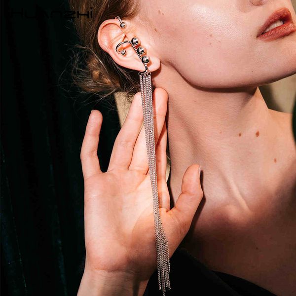 huanzhi 2019 new design korean unique personality long tassel gold silver ball ears cuffs no piercing ear clip for women party, Golden
huanzhi 2019 new design korean unique personality long tassel gold silver ball ears cuffs no piercing ear clip for women party, Golden