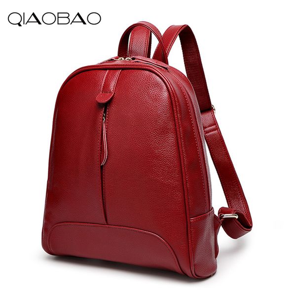 qiaobao 2018 fashion women backpack genuine leather zipper bag for girl summer style female backpack bolsas
qiaobao 2018 fashion women backpack genuine leather zipper bag for girl summer style female backpack bolsas