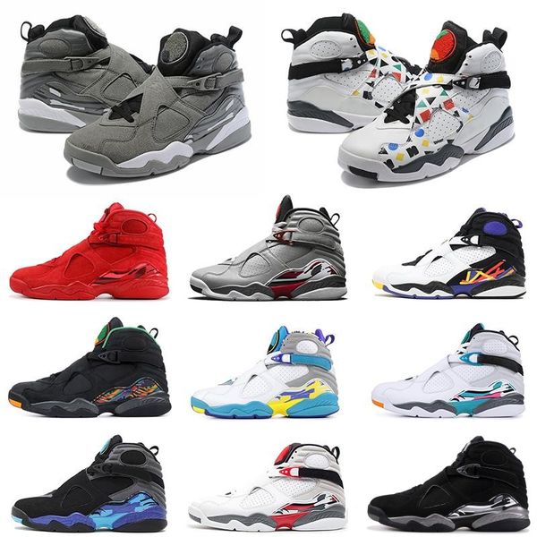 quai 54 men basketball shoes 8 8s valentines day aqua south beach chrome reflective bugs bunny raid playoff mens trainer sports sneaker 7-13, White;red
quai 54 men basketball shoes 8 8s valentines day aqua south beach chrome reflective bugs bunny raid playoff mens trainer sports sneaker 7-13, White;red
