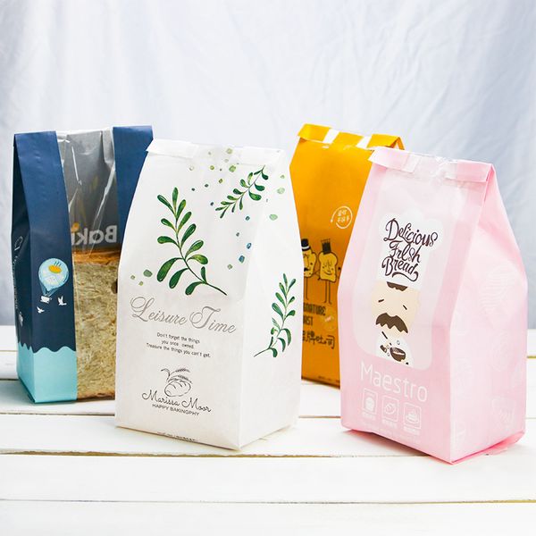 kraft paper toast bag with clear window food baking packaging bags oil proof take out snack bread bag
kraft paper toast bag with clear window food baking packaging bags oil proof take out snack bread bag