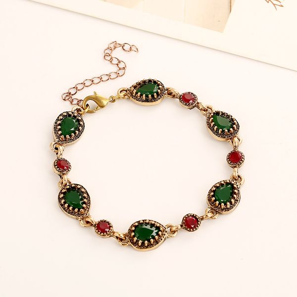 retro personality simple zinc alloy rhinestonre bracelet foreign trade explosion models fashion jewelry, Black
retro personality simple zinc alloy rhinestonre bracelet foreign trade explosion models fashion jewelry, Black