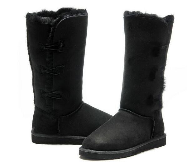 r new snow boots winter keep warm women's high_boot classic three buttons for designing women's boots, Black
r new snow boots winter keep warm women's high_boot classic three buttons for designing women's boots, Black