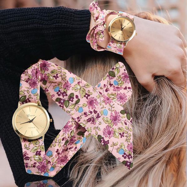 reloj hombre sweet girl bracelet watch women's dress watch fashion flower cloth design 2019, Slivery;brown
reloj hombre sweet girl bracelet watch women's dress watch fashion flower cloth design 2019, Slivery;brown