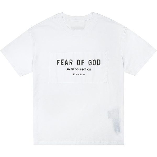 luxury mens t-shirts american tide brand fear o god casual loose limited t-shirt designer couple summer short tee, White;black
luxury mens t-shirts american tide brand fear o god casual loose limited t-shirt designer couple summer short tee, White;black