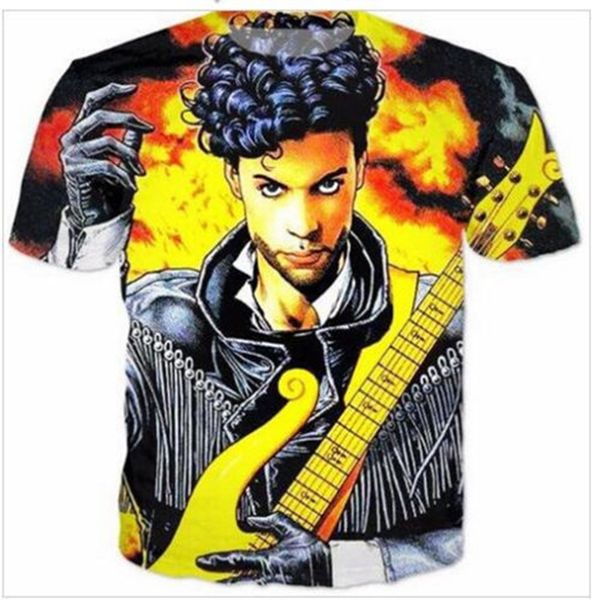 new popular singer prince rogers nelson men women funny 3d print summer short sleeve o neck crewneck casual hop hip a69, White;black
new popular singer prince rogers nelson men women funny 3d print summer short sleeve o neck crewneck casual hop hip a69, White;black