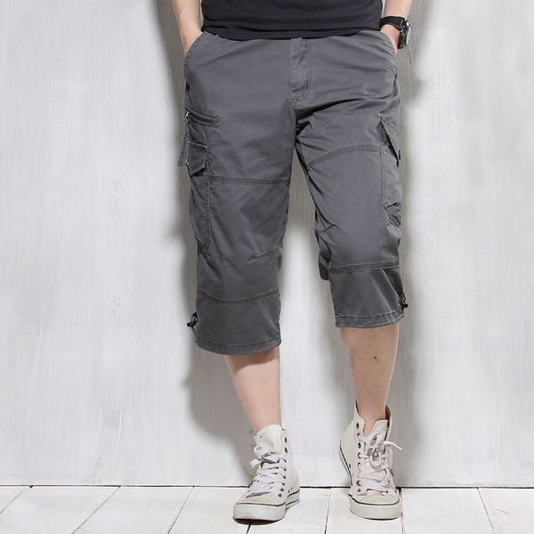 men summer outdoor camping sports shorts knee length tactical short trouser multi pocket loose breeches large size, Brown;gray
men summer outdoor camping sports shorts knee length tactical short trouser multi pocket loose breeches large size, Brown;gray