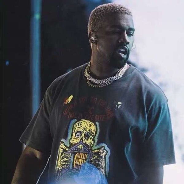 

19-й Сезон 6 KANYE WEST Футболка Мужчины Женщины Уличная Одежда Футболка Xxxtentacion Harajuku Sally