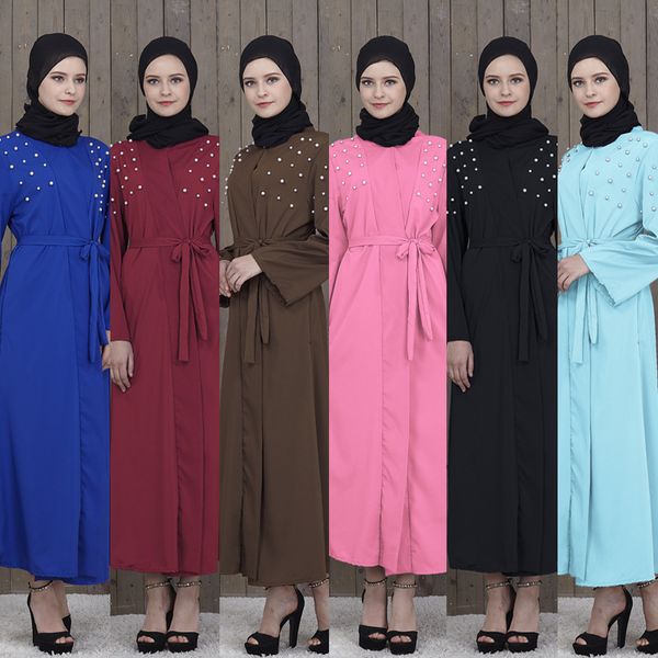 ethnic clothing muslim long robe gowns tunic jubah ramadan arab islamic prayer beading full dresses abaya cardigan belt kimono loose, Red
ethnic clothing muslim long robe gowns tunic jubah ramadan arab islamic prayer beading full dresses abaya cardigan belt kimono loose, Red