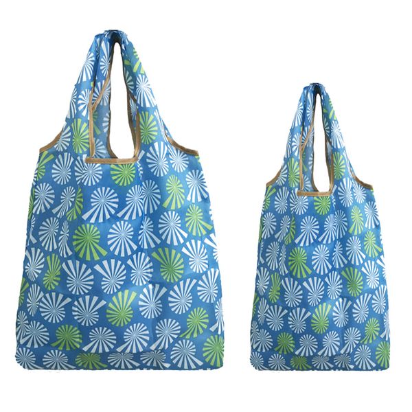 2pcs foldable shopping bag supermarket handbag large totes + mediun travel grocery pouch
2pcs foldable shopping bag supermarket handbag large totes + mediun travel grocery pouch