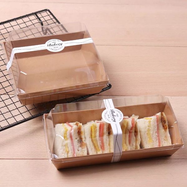 100pcs square sandwich box carton sandwich box cake with lid pastry kraft carton ing
100pcs square sandwich box carton sandwich box cake with lid pastry kraft carton ing