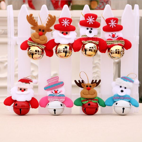 4pcs christmas santa claus snowman elk with bells ornaments xmas tree decor new year natal party christmas decoration for home
4pcs christmas santa claus snowman elk with bells ornaments xmas tree decor new year natal party christmas decoration for home