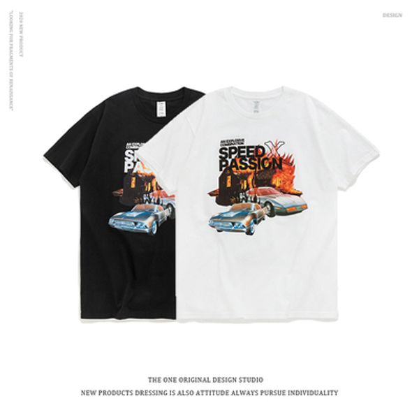 vintage fashion designer brand short sleeve t-shirts for men women luxury casual work loose 2 colors tees, White;black
vintage fashion designer brand short sleeve t-shirts for men women luxury casual work loose 2 colors tees, White;black