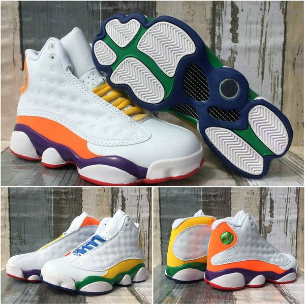 2020 new 13 xiii gs playground 13s basketball shoes for women white yellow green orange mandarin duck jumpman woman sport trainers sneakers
2020 new 13 xiii gs playground 13s basketball shoes for women white yellow green orange mandarin duck jumpman woman sport trainers sneakers